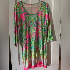Lilly Pulitzer long sleeve shift dress